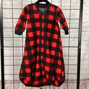 1776. Carter’s Buffalo Check Baby Sleeping Sack EUC 3-6mos